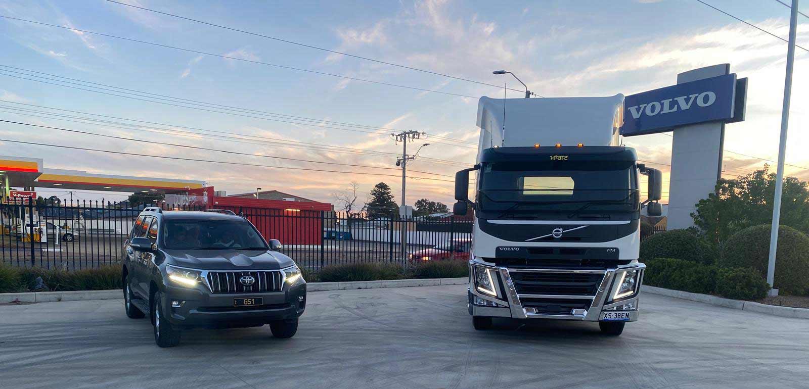 Truck and Driver